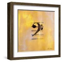 Bass Clef-Lanie Loreth-Framed Art Print