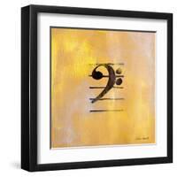 Bass Clef-Lanie Loreth-Framed Art Print