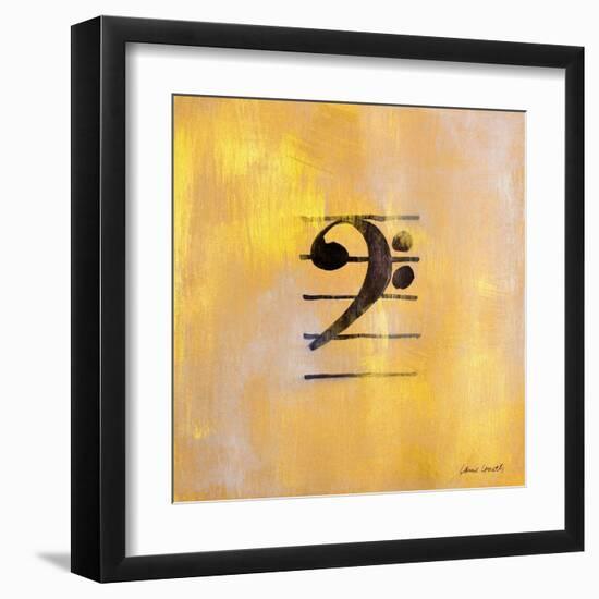 Bass Clef-Lanie Loreth-Framed Art Print