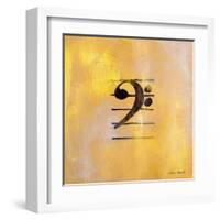 Bass Clef-Lanie Loreth-Framed Art Print