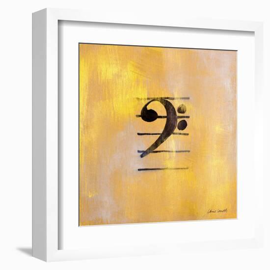 Bass Clef-Lanie Loreth-Framed Art Print