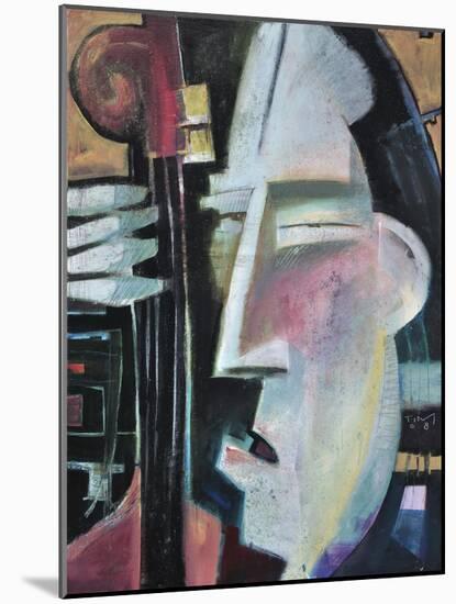 Bass Face-Tim Nyberg-Mounted Giclee Print