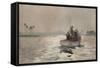 Bass Fishing - Florida, 1890-Winslow Homer-Framed Stretched Canvas