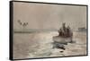 Bass Fishing - Florida, 1890-Winslow Homer-Framed Stretched Canvas