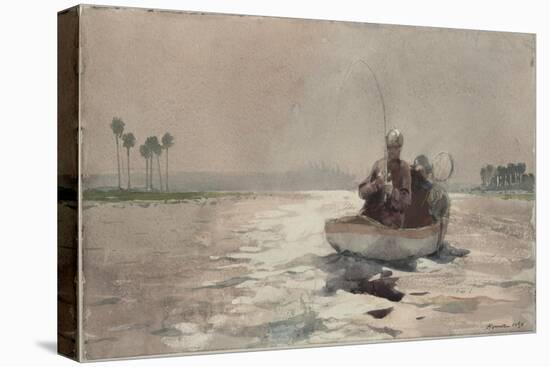 Bass Fishing - Florida, 1890-Winslow Homer-Stretched Canvas