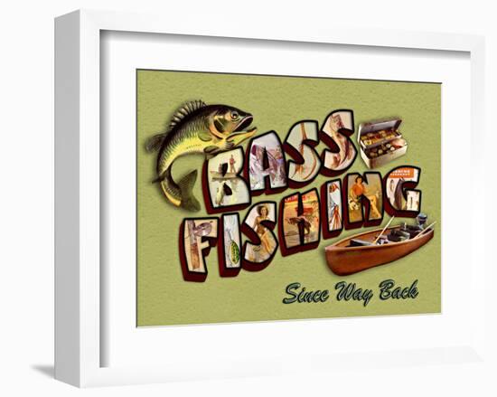 Bass Fishing-Kate Ward Thacker-Framed Giclee Print