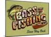 Bass Fishing-Kate Ward Thacker-Mounted Giclee Print