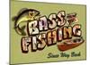 Bass Fishing-Kate Ward Thacker-Mounted Giclee Print