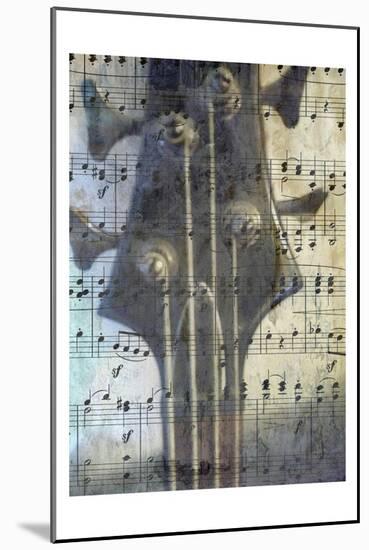 Bass Guitar-Sheldon Lewis-Mounted Art Print