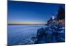 Bass Harbor Blues-Michael Blanchette Photography-Mounted Photographic Print