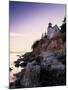 Bass Harbor Head Lighthouse, Acadia Nat. Park, Maine, USA-Walter Bibikow-Mounted Photographic Print