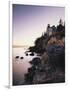 Bass Harbor Head Lighthouse at Dusk, Mount Desert Island, Maine, USA-Walter Bibikow-Framed Photographic Print