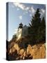 Bass Harbor Head Lighthouse in Late Afternoon, Bass Harbor, Mount Desert Island, Maine, USA-Michel Hersen-Stretched Canvas