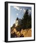 Bass Harbor Head Lighthouse in Late Afternoon, Bass Harbor, Mount Desert Island, Maine, USA-Michel Hersen-Framed Photographic Print