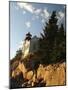 Bass Harbor Head Lighthouse in Late Afternoon, Bass Harbor, Mount Desert Island, Maine, USA-Michel Hersen-Mounted Photographic Print