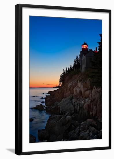 Bass Harbor Lighthouse Maine-Steve Gadomski-Framed Photographic Print
