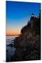 Bass Harbor Lighthouse Maine-Steve Gadomski-Mounted Photographic Print