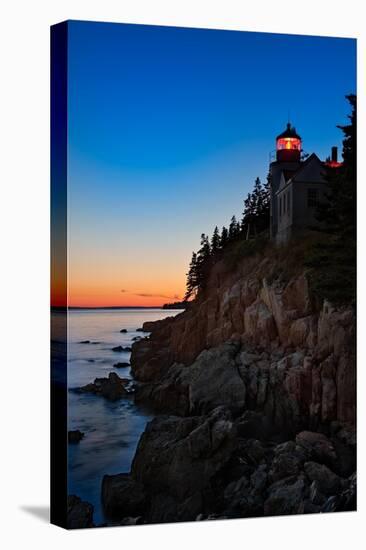 Bass Harbor Lighthouse Maine-Steve Gadomski-Stretched Canvas