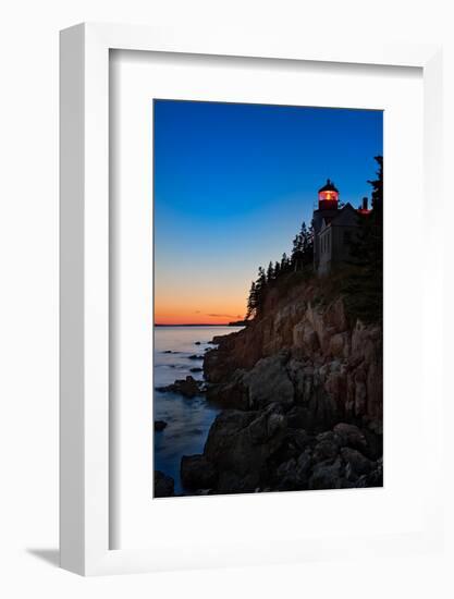 Bass Harbor Lighthouse Maine-Steve Gadomski-Framed Photographic Print