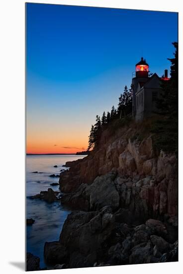 Bass Harbor Lighthouse Maine-Steve Gadomski-Mounted Premium Photographic Print