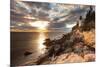 Bass Harbor Lighthouse-Michael Hudson-Mounted Art Print