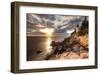 Bass Harbor Lighthouse-Michael Hudson-Framed Giclee Print