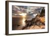 Bass Harbor Lighthouse-Michael Hudson-Framed Giclee Print