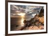 Bass Harbor Lighthouse-Michael Hudson-Framed Giclee Print