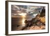 Bass Harbor Lighthouse-Michael Hudson-Framed Art Print