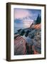 Bass Harbor Mood, Acadia National Park, Maine-Vincent James-Framed Photographic Print