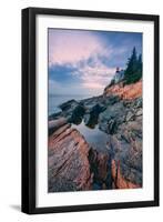 Bass Harbor Mood, Acadia National Park, Maine-Vincent James-Framed Photographic Print