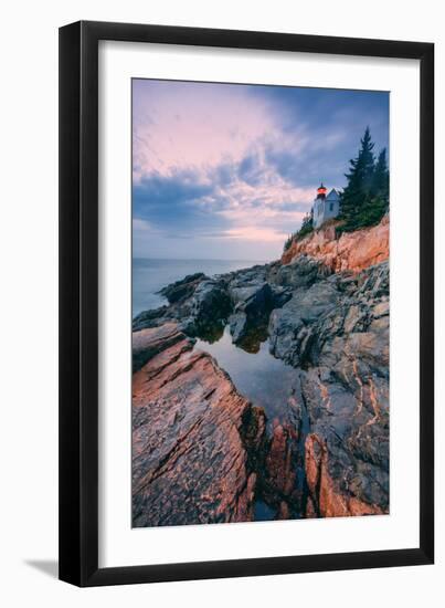 Bass Harbor Mood, Acadia National Park, Maine-Vincent James-Framed Photographic Print