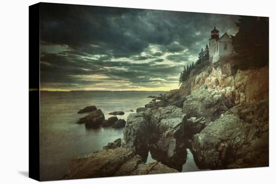 Bass Harbor Mood-Vincent James-Stretched Canvas