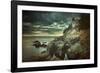 Bass Harbor Mood-Vincent James-Framed Photographic Print