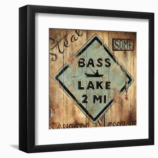 Bass Lake-Janet Kruskamp-Framed Art Print