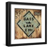 Bass Lake-Janet Kruskamp-Framed Art Print
