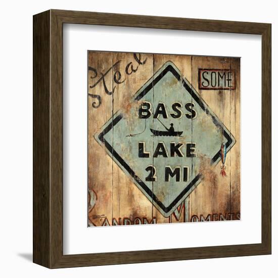 Bass Lake-Janet Kruskamp-Framed Art Print