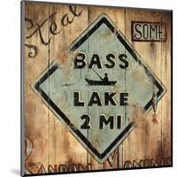 Bass Lake-Janet Kruskamp-Mounted Art Print