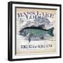 Bass Lake-Lula Bijoux & Company-Framed Art Print