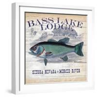 Bass Lake-Lula Bijoux & Company-Framed Art Print