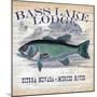 Bass Lake-Lula Bijoux & Company-Mounted Art Print