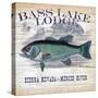 Bass Lake-Lula Bijoux & Company-Stretched Canvas