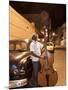 Bass Player, Santiago De Cuba, Cuba, West Indies, Central America-Angelo Cavalli-Mounted Photographic Print