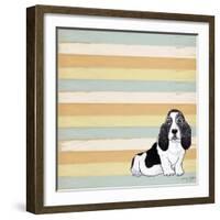 Basset Hound 1-Tammy Kushnir-Framed Giclee Print