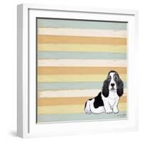 Basset Hound 1-Tammy Kushnir-Framed Giclee Print