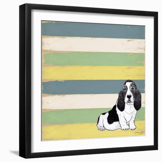 Basset Hound 2-Tammy Kushnir-Framed Giclee Print