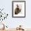 Basset Hound and Birds-Fab Funky-Framed Art Print displayed on a wall