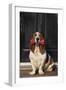 Basset Hound Carrying a Dog Bone-DLILLC-Framed Photographic Print