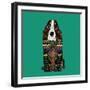 Basset Hound Jade-Sharon Turner-Framed Art Print