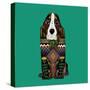 Basset Hound Jade-Sharon Turner-Stretched Canvas